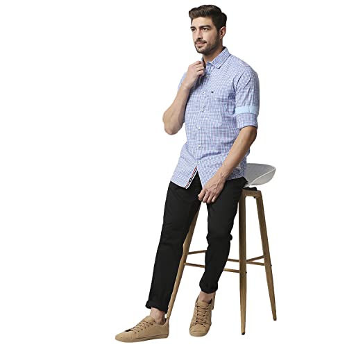 Image of Thomas Scott Men's | Solid | 4 Slant Pockets | Regular Fit | Premiun Cotton | Formal wear Trouser | Casual Chino | Pants for Men (Plus Size)