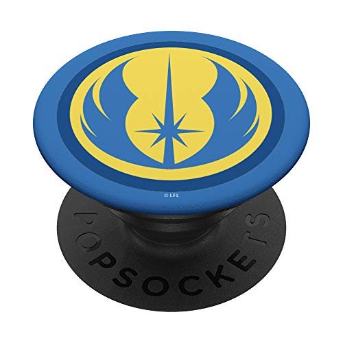 Star Wars Jedi Symbol Yellow Blue Popsockets Popgrip: Swappable Grip For Phones & Tablets #TOP12