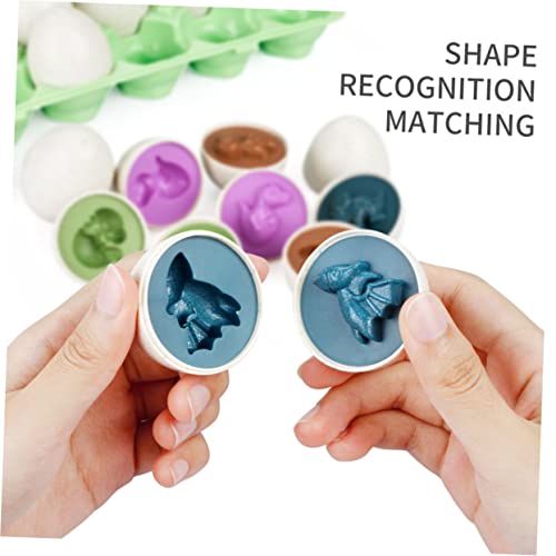 jojofuny Dinossauros Combinando Ovos Brinquedos Para Crianças Meninas 2 Conjuntos De Plástico Infant