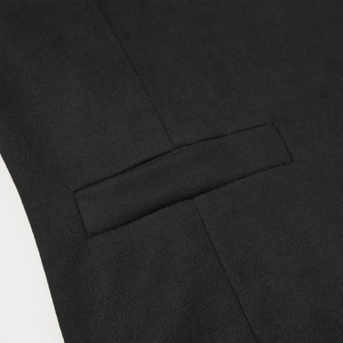 American Trends Western Vest for Men Casual Cowboy Faux Suede Leather Suit Waistcoat Medieval Renaissance Vests 6