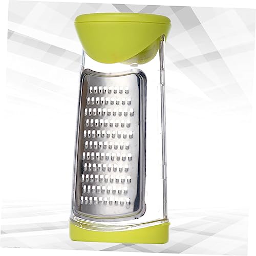 Rallador de Acero Inoxidable para Verduras y Frutas Verde miniatura 7
