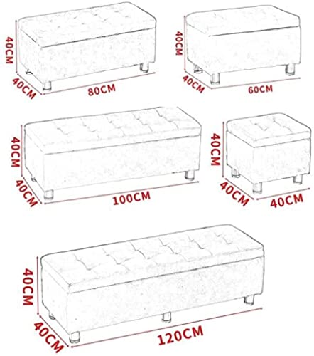 Tabouret de rangement pour optimiser l'espace du dressing - 2