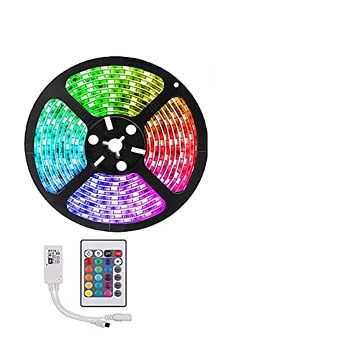 Ruban LED RVB 5050 20m avec WiFi et télécommande infrarouge pour décoration maison