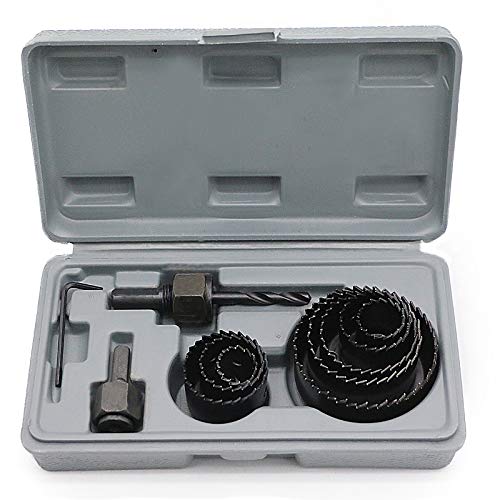 MLD Carbon Steel Hole Saw Drill Bit Set Cutter Round Circular (Material Metal Size 19-64mm 11 Pieces Multicolor) (B08Z45BPH3) Amazon Price History, Amazon Price Tracker