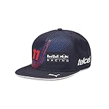 Red Bull Unisex-Erwachsene Flache Krempe Baseballkappe, Blau, Einheitsgre