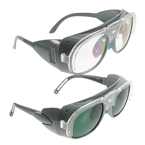 Beatifufu 2pcs Welding Safety Goggles with Tinted Lenses