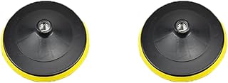 2 Pcs Hook and Loop Backing Pad M14 Drill Adapter Sanding Disc Backing Pads 7 Inch 180mm Orbital Sander Polisher Backer Plate Polishing Pad Disc