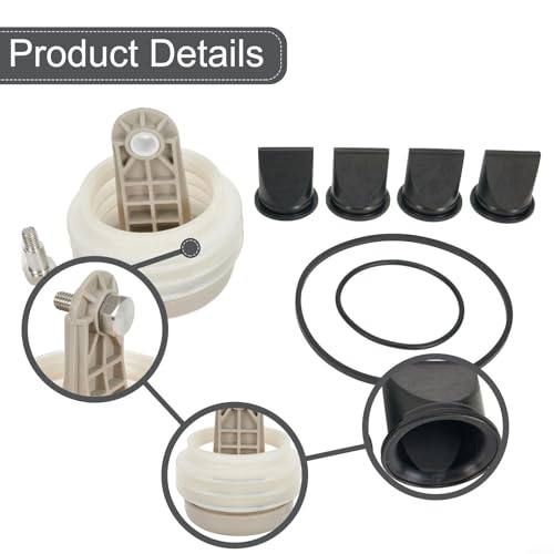 Kit de juntas y fuelle Sealand para inodoros de barcos y caravanas 8
