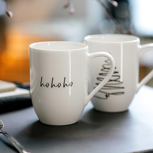 Villeroy & Boch - Statement Xmas Set Tree, Gift Set 2 pcs, Porcelain Cup White, Capacity 280 ml, 8 cm x 23 cm - Image 2