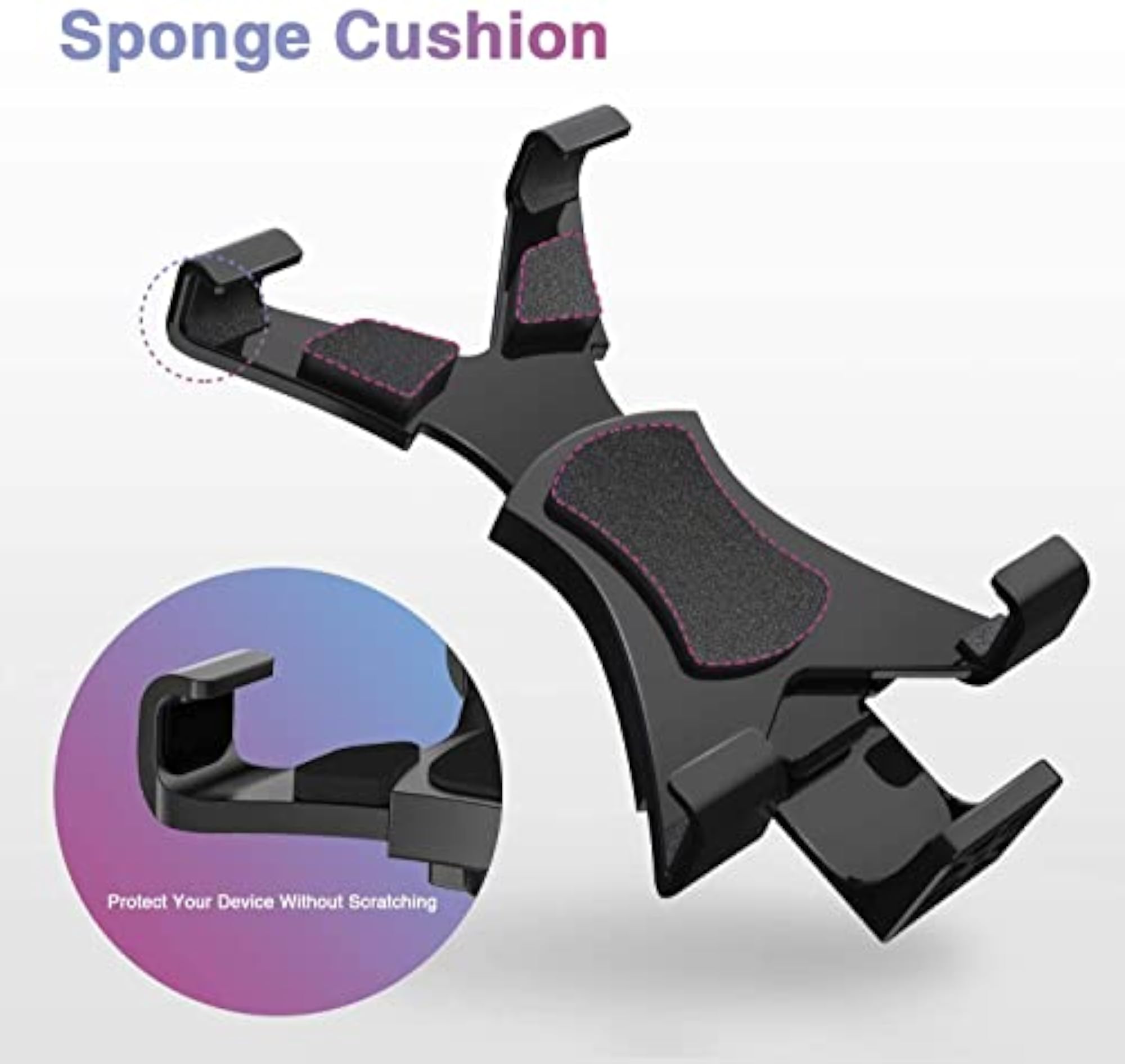 Adjustable Tablet Holder Clip for 7-11 Inch Devices