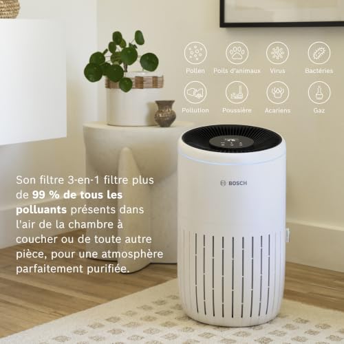 Filtre pour purificateur d'air Bosch Air 4000 3 en 1 avec actif - vue 8