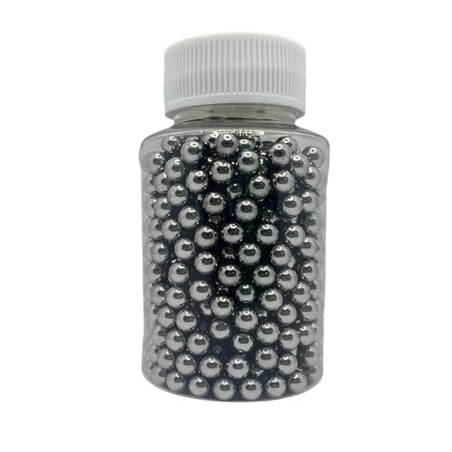 6mm Airsoft Aluminum Ball bb ï¼Œ 0.30gï¼Œ550 Count - for Shooting Practice and Slingshot Training Target Practice