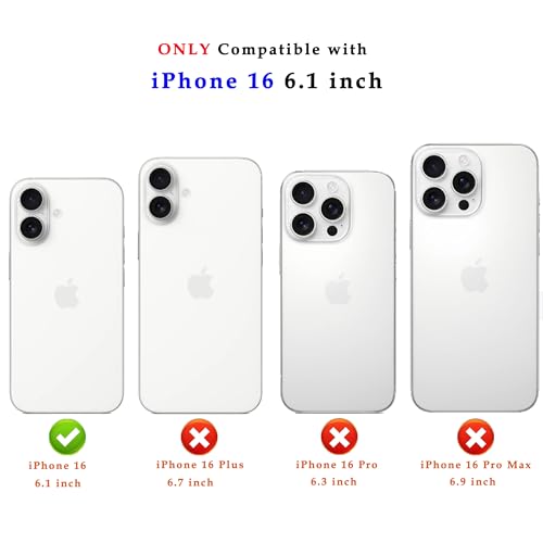 DEFBSC for iPhone 16 Case Cute Clear Wavy Design, Black by DEFBSC - Used condition - Image 2