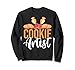 Galleta artista panadería, látigo, crema, pastel, amasar galletas Sudadera