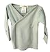 L'ovedbaby Wrap Shirt, Green 0-3 Months