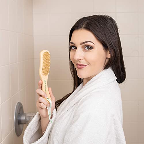 GranNaturals Wooden Nail Brush - Nail Cleaner Tool for Fingernail, Toenail - Dry Clean Scrubber with Thick Bristles and Wood Handle - Manicure and Pedicure Supplies for... - Image 6