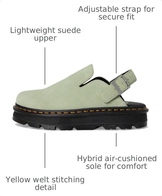 Image of Dr. Martens unisex adult Zeb Zag Mule