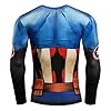 WalnutKing Men's Long Sleeve 3D Superhero Cool T Shirt Compression Fitness Running Clothing Gym Sport Shirts (UK, Alpha, 4XL, Regular, Regular, MV02) #3