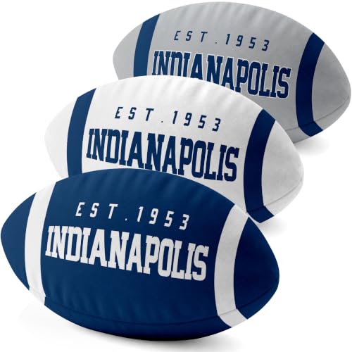 Image of ANTKING Indianapolis Throw Pillow Custom Name Number for Men Boy Gifts | Personalized Gift for Youth for Birthday Christmas
