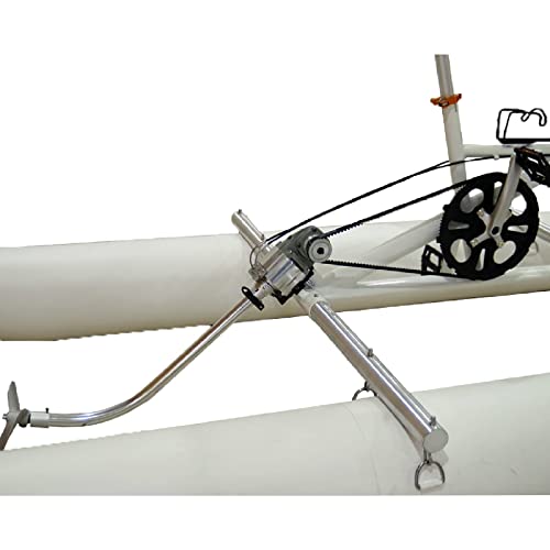 Image of Water Bikes, Sea Pedal Bicycle Boat, Inflatable Kayak Bikeboat for Lake,Cardio Cycle Inflatable Kayak Camping Men Gifts