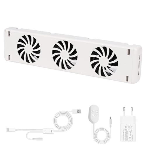 Dreamhigh® Ventole per Termosifoni, Ventilatore per Termosifone con 3 Ventole...