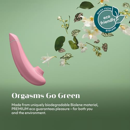 Klitorissauger Womanizer Premium Eco Auflege-Vibrator für Frauen