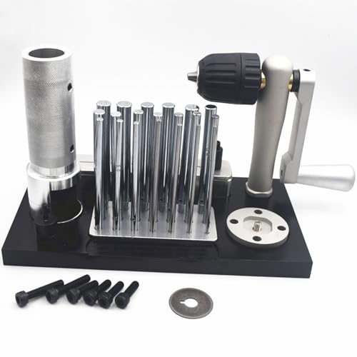 Fabricante de anillos de salto manual con 20 mandriles de acero inoxidable para joyería