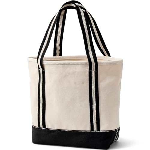 Image of Lands' End Open Top Canvas Tote Bag