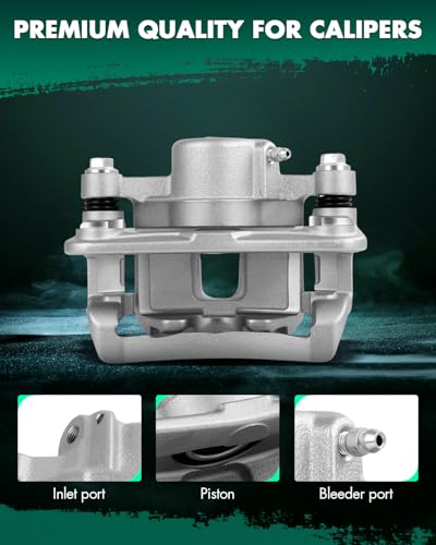 Image of SCITOO 19B1637 19B1636 Rear Brake Calipers Fit For Acura For SLX 1996-1999,For Honda For Passport 1994-2002,For Isuzu For Amigo 1994 1998-2000, Disc Brake Caliper Assemblies,2PCS