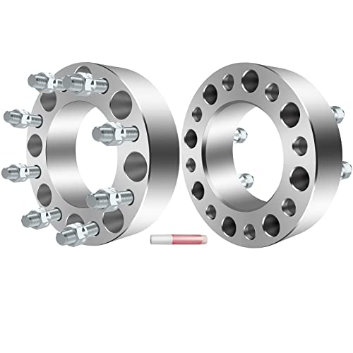 Wheel Spacer 8X170,Eccpp Wheel Spacers Adapters 2Pcs 2" 8X170 To 8X170 125Mm For F250 F350 Super Duty Excursion Truck 14X1.5 Studs #TOP27