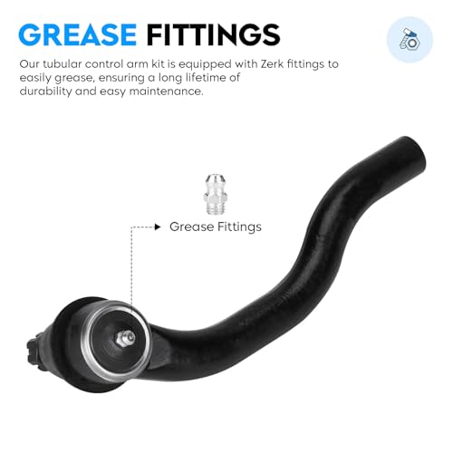 Image of 12PCS Front Upper Lower Control Arm (ONLY 2.4L) for Honda Accord 2003-2007, Acura TSX 2004-2008 w /Ball Joint Suspension Kit K640289 K640290 K80228 EV80210 ES80288 K90456 K90457 K620616 K620617