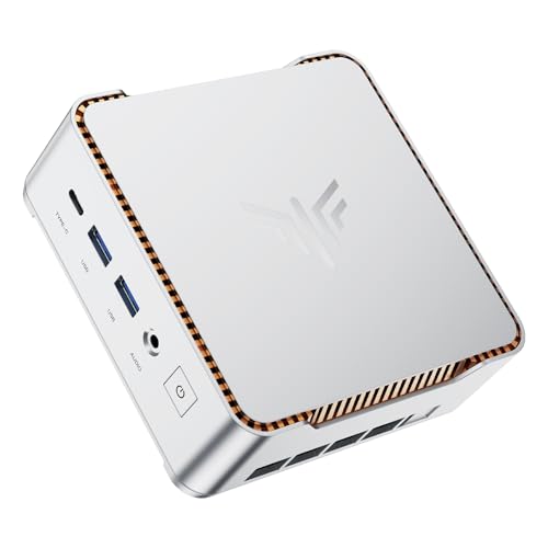 NiPoGi P2 Mini PC Windows 11 Pro Mini PC AMD Ryzen 4300U (Βeat N95/N150/3300U,up to 3.7GHz) 16GB RAM+1TB SSD Mini Computer 4K Triple Display/HDMI+DP+USB-C/WiFi/BT4.2 for Home/Business/School