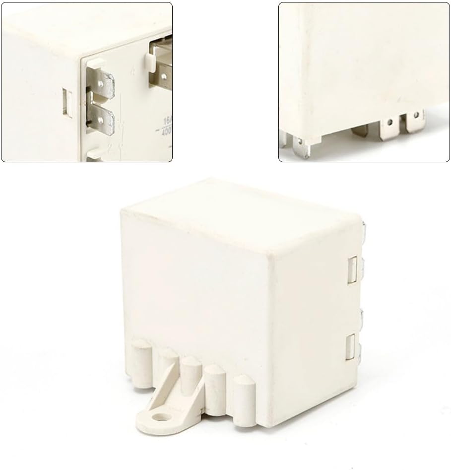 SR VA3AG6D Compressor Start Relay for Ice Makers & HVAC, 380VAC Max Voltage, -50 to 120°C Operating Range