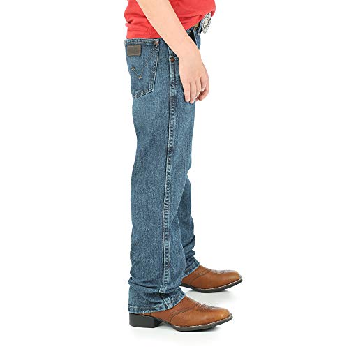 Wrangler Boys' Retro Relaxed Fit Straight Leg Jean3