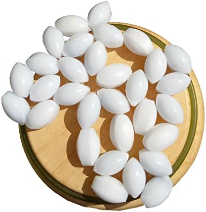 Magnetic Stirrer Stir Bar PTFE Magnetic Mixer Stir Bars (6x10mm, Olive Shape, 10pcs)