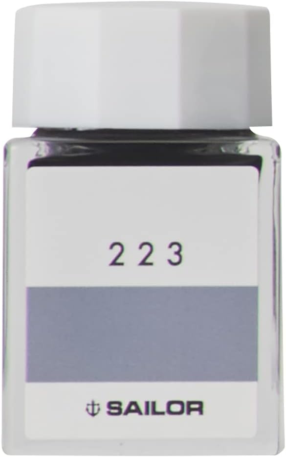 Sailor 13-6210-223 Fountain Pen, Bottle Ink, Ink Workshop, 223, Dye, 0.7 fl oz (20 ml)