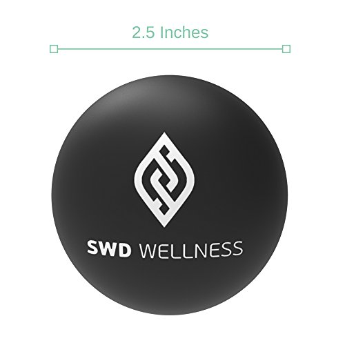 Firm Lacrosse Massage Ball for Myofascial Release - Image 3