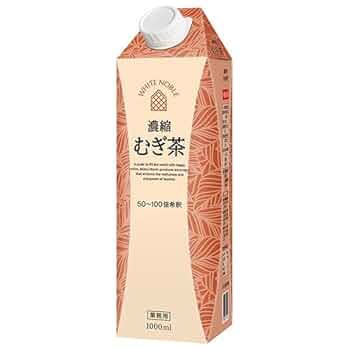 むぎちゃ様 Amazon.co.jp: 三井農林 ホワイトノーブル 濃縮むぎ茶 1L紙