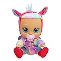 Cry Babies Dressy Fantasy Hannah, Bambola Interattiva che Piange Lacrime Vere con Capelli da Acconciare, Vestiti da Indossare e Accessori, Gioco per Bambini e Bambine +1 Anno