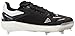 Adidas Men's Adizero Electric Baseball, Black/White/Off White, 7
