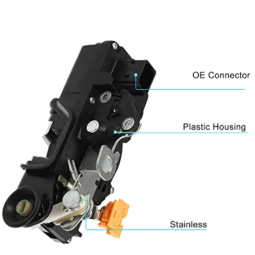 Image of X AUTOHAUX Power Door Lock Actuator Motor Rear Left Driver Side for Chevrolet Tahoe 2007-2009 for Chevrolet Avalanche 2007-2009 15896628
