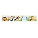 Bedtime Originals Jungle Buddies Wallpaper Border, Brown/Yellow
