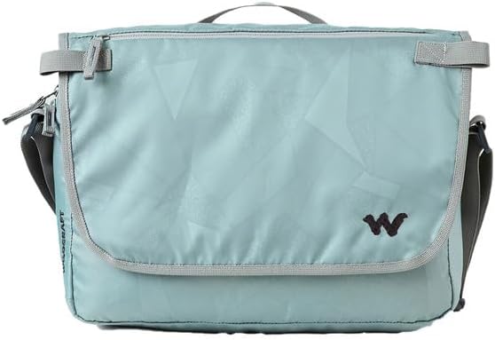 Wildcraft Unisex Polyester Street Sling Bag/Messenger Bag/Cross Body Bag (MsicLimStn),Blue