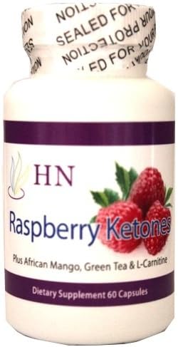 Green Web Raspberry Ketones 500 mg, Ultra Weight Loss Supplement, with African Mango, Green Tea, and L-Carnitine, 60 Capsules