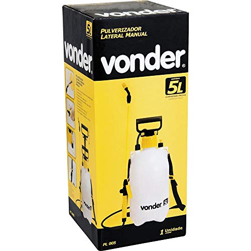 Pulverizador Lateral 5 Litros, Com Compressão Prévia Pl 005 Vonder Vonder