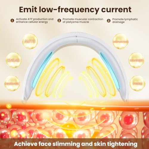 Smart Facial Lifting Device – Portable V-Shaping Beauty Massager With 180° Chin Support, Skin Firming & Anti-Aging Tool - 3