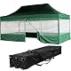 Pavillon INSTENT Alu 3 x 6 m Pro mit 4 wasserdichten Seitenteilen