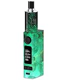 Skin Decal Vinyl Wrap for Joyetech eVic VTC Mini Vape Mod Box / Orange Green Smoke