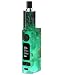 Skin Decal Vinyl Wrap for Joyetech eVic VTC Mini Vape Mod Box / Orange Green Smoke