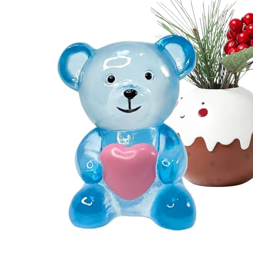 Statue d'un ours souriant pour sublimer votre bureau à domicile